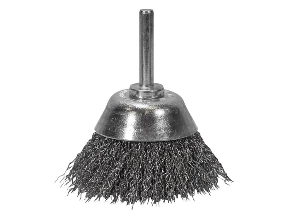 Faithfull WBS75 75 x 6mm Wire Cup Brush with 0.30mm Shank