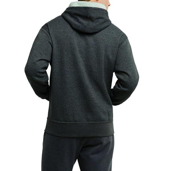 CHAMPION MEN’S HOODIE, POWERBLEND, FLEECE STRIPED SWEATSHIRT FOR MEN (REG. OR BIG & TALL)