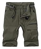 Vcansion Men’s Summer Outdoor Lightweight Hiking Shorts Sports Casual Shorts