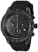 Black Silicone Strap, Blackout PVD