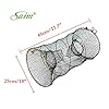 Saim-Crab-Crawfish-Lobster-Shrimp-Collapsible-Cast-Bait-Trap-Nylon-Net-25cm-x-45cm
