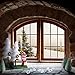 Boao Christmas Candle Suction Cups Holder Window Candle Clamp Candles Suction Holder forChristmas Thanksgiving Party Favors (40 Pieces)