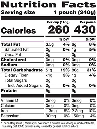 SEEDS OF CHANGE CERTIFIED ORGANIC JASMINE RICE, ORGANIC FOOD, 8.5 OZ POUCH