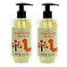 Little Twig Happy Tangerine Shampoo with Blends of Lemon, Tangerine and Rosemary, 8.5 fl. oz. (Pack of 2)