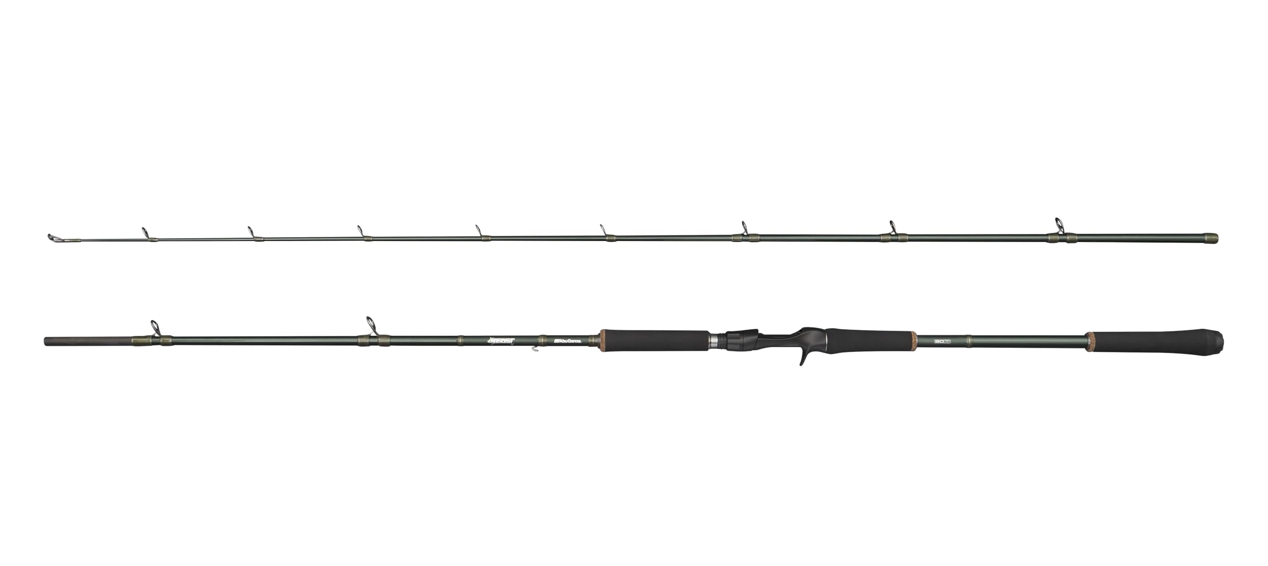 Abu Garcia Beast X Casting Rod, Freshwater Angler Fishing Pike Perch & Zander, Strong Leightweight & Versatile, Green, 2.44m Fast Ambidextrous Rod