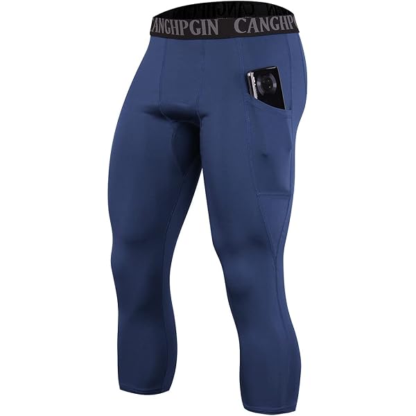 SS COLOR FISH Men's Basketball Leggings With Knee Bhutan