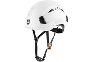 GREEN DEVIL Safety Helmet Hard Hat Adjustable Lightweight Vented ABS Work Helmet for Men and Women 6-Point Suspension ANSI Z8