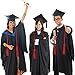 TecUnite Graduation Honor Cords Tassels Polyester Yarn Honor Cord for Bachelor Gown for Graduation Students (Red)