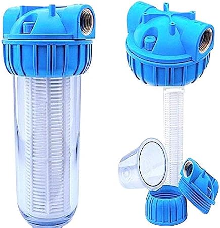 Basal Vorfilter 1 5000 L H Fur Garten Pumpen Hauswasserwerke Schmutz Filter Sandfilter Plus Wandhalterung Und Filterschlussel Amazon De Garten