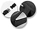SimplePosture Lower Back Pain Cushion - Specially Designed for Maximum Lumbar Support and Back Pain Relief with Dual Extendable Straps and Anti-Skid Surface