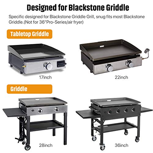 RUSFOL Upgraded Stainless Steel Griddle Caddy for 28"/36" Blackstone