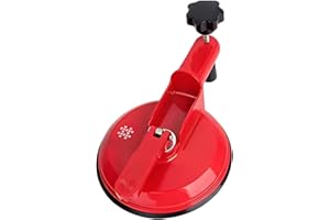 Strong Grip Suction, Floor Lifting Device, 12cm Vacuum Cup Grip, Rubber Base Construction Detail, Flooring Accessory with Rel