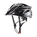 CCTRO Adult Cycling Bike Helmet, Eco-Friendly Adjustable Trinity Men Women Mountain Bicycle Road Bike Helmet Safety Protection (A Black)