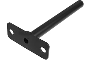 Healeved Wall Mounted Weight Plate Holder Rack for Home Gym, Steel Heavy Duty Storage Rack Fits 1 Inch Hole