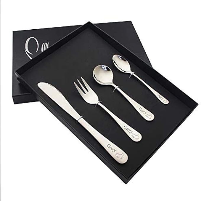 personalised first cutlery set