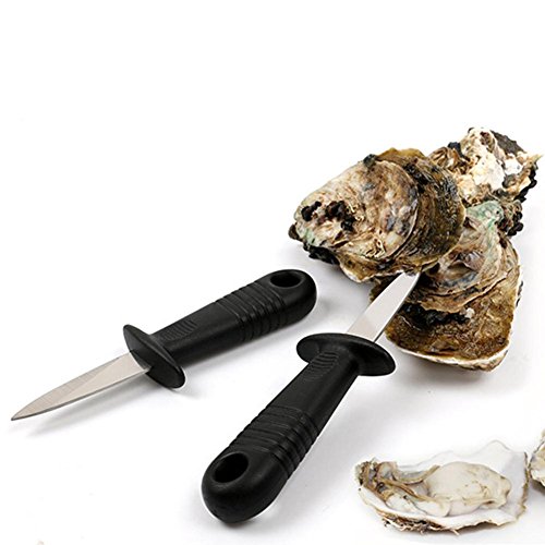 image for Whitelotous 1 Pcs Oyster Knife Seafood Scallop Shell Shucking Opener M