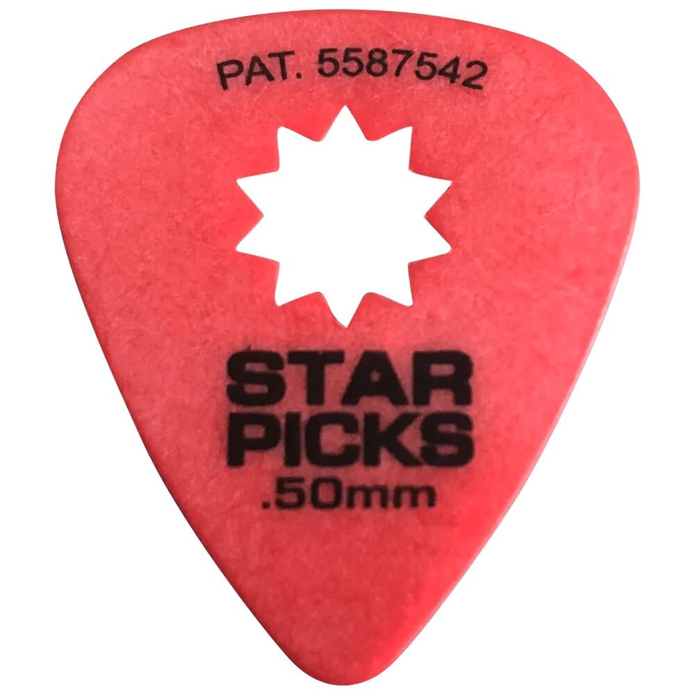 Everly 30021 Star Pik 12-pack .50mm Red
