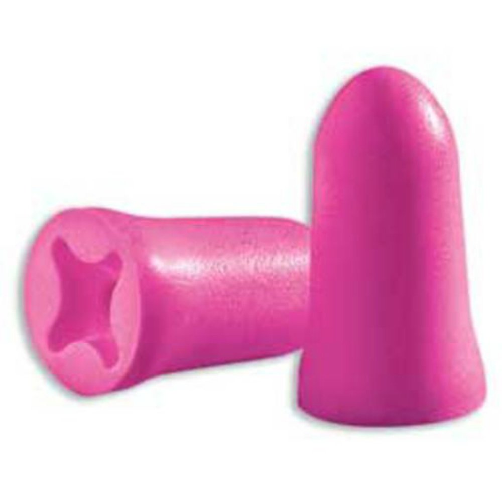 Uvex 2112-023 SNR 33 COM4-Fit Dispenser Re-Fill Ear Plug, Rose, Pack of 20