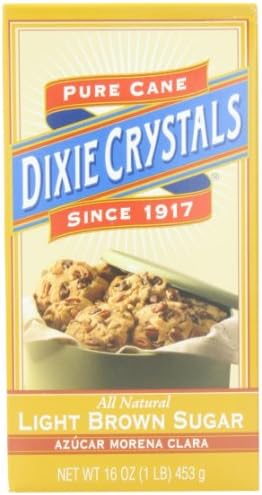 Dixie Crystals Light Brown Sugar, 1-Pound (Pack of 8)