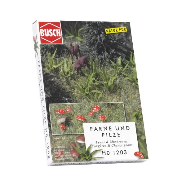 Busch 1203 - Farne und Pilze