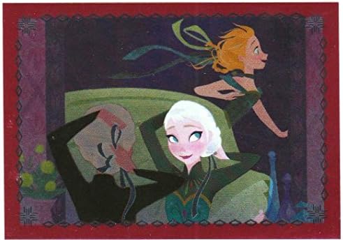 2014 PANINI DISNEY FROZEN ENCHANTED MOMENTS #F29 RED FOIL ALBUM STICKER RARE!