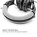 LTYIVABHTTW Replacement Headband Cover Compatible ATH M50X M50 M40X M40 M30X M20X Headphones (Silver)