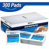 MEDca Alcohol Prep Pads, Sterile, Medium, 2-Ply (PACK OF 300)