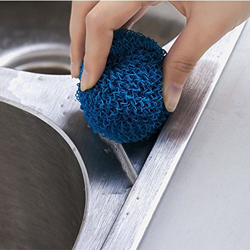 Sponges & Scouring Pads - Dishwashing Brush Multicolour Multifunction Cleaning Ball - Fresh Baby Odor Mamaroo Basketball Back Physical Swimming Toys Balls Poke Machine Squishy Ring With Flow