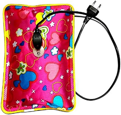 DECORS EYE Premium Electric Warm Gel Heating Pad Heat Pouch Hot Water Bag for Body Knee Pain Relief (Random Color)