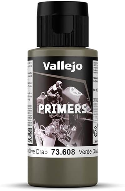 Vallejo Model Color Polyurethane Primer US Olive Drab 60ml