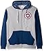 Marvel Men's Captain America Full Zip Fleece Hoodie