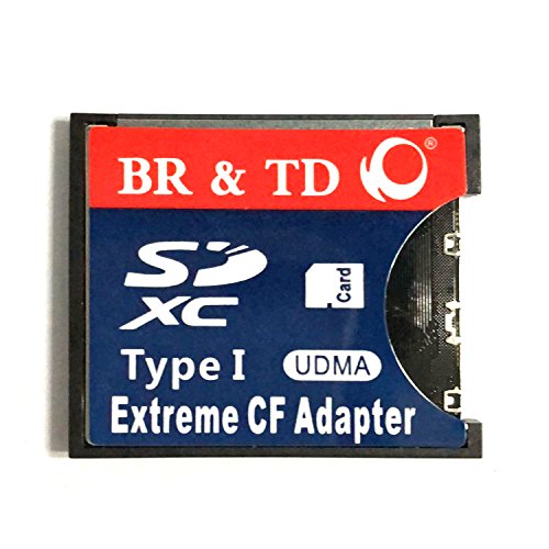 BR & TD SD CF Card Adapter Wireless Wifi SD Card to Type I Card Adapter for SLR Camera