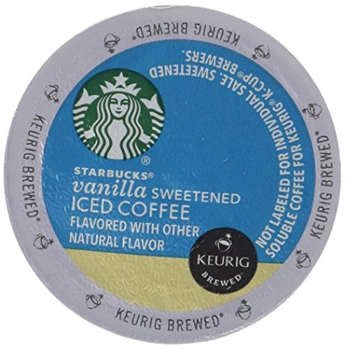 Keurig Starbucks Vanilla Sweetened Iced 