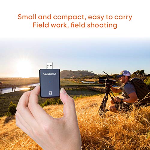 4K x 2K Digital Cameras & DSLR Accessory - DriverGenius USB 3.1(G1) SD4.0/SDXC/SDHC UHS II Card Reader/Writer for Professional Photographers and Videographers