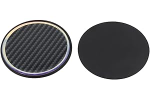 Car Interior Accent, Night Light Cup Holder Coasters, PVC Material, Glows in the Dark, Waterproof Performance