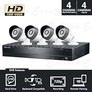 Amazon.com: Samsung SDH-B3040 4 Channel All-in-one 1TB HDD DVR Security