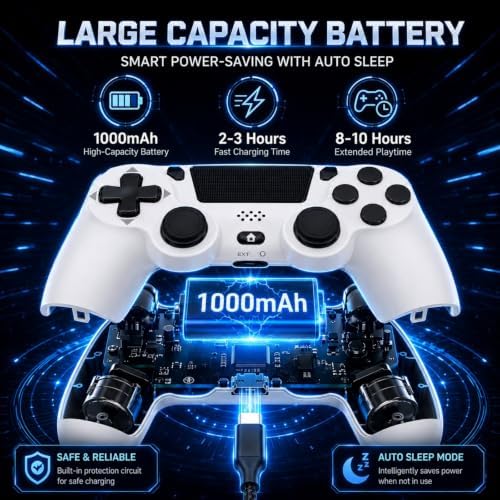 Wireless Controller für PS4 Controller, mit USB-C-Anschluss
