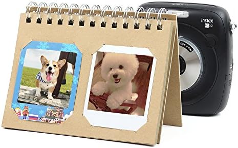 Wogozan Photo Album for Square SQ10 Desktop Loose-leaf (40 photos) (Compatible 2x3 inch) - Yellow