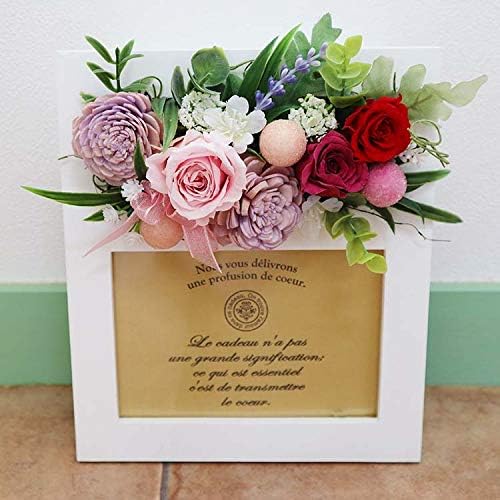 バラの花と草花のフォトスタンド プリザーブドフラワー 写真立て 1枚タイプ Sale開催中 ピンクのバラと草花 バラの花と草花のフォトスタンド プリザーブドフラワー 写真立て 1枚タイプ Sale開催中 ピンクのバラと草花