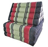 Thai Triangle Pillow Fold Out Mattress with Back