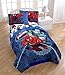 Marvel Spiderman Astonish Full Comforter - Super Soft Kids Reversible Bedding features Spiderman - Fade Resistant Polyester Microfiber Fill (Official Marvel Product)