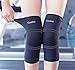 gonicc Professional Compression Knee Sleeve Pair(2 Pcs, Black, Middle), Breathable, Braces and Supports Knee for Pain Relief, Meniscus Tear, Arthritis, Injury, Running, Joint Pain.