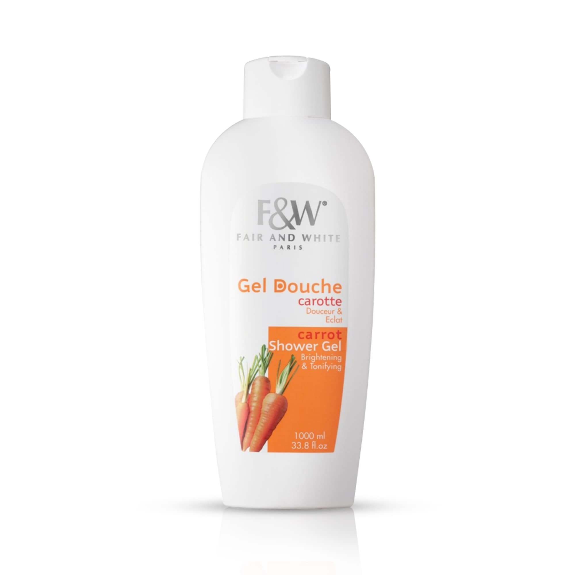 Fair & White Carrot Shower Gel Brightening & tonifying