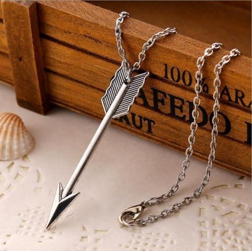 BeeSpring Simple Necklaces Silver Color Long Chain Pendant Necklaces