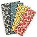 Reusable Beeswax Food Wrap - Beeswax Wraps - 4 Pack (S, M, L, XL) - Sustainable Eco Friendly Products - Bee Wrapping Paper Sheets with Wax- Bees - Bread and Sandwich Wrap