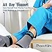 Dowellife Plantar Fasciitis Socks, Ankle Brace Compression Support Sleeves & Arch Support, Foot Compression Sleeves, Ease Swelling, Achilles Tendonitis, Heel Spurs for Men & Women (Black M)