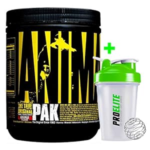 Universal Nutrition Animal Multi Vitamins and Minerals 342g Orange Flavour Powder + Shaker