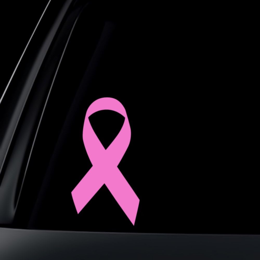 Breast Cancer Ribbon Car Decal / Sticker by World Design: Amazon.co.uk