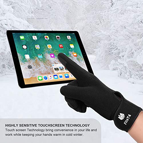 image for FitsT4 Sports FitsT4 Field Player Gloves Sensitive Field Fleece Glove 