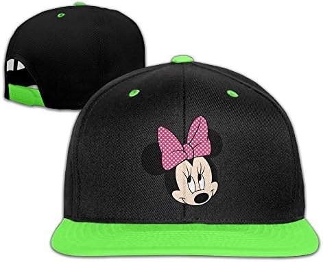SIMG Pink-minnie-mouse Baseball Adjustable Hip Pop Cap Cool Hat Unisex,Children,KidKellyGreen